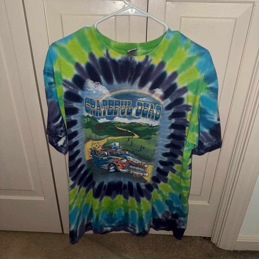Vintage 1990 Grateful Dead Tie-Dye Concert TShirt